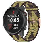 Cinturino per orologio in nylon intrecciato da 20 mm, For Garmin Vivoactive 3, For Garmin Vivoactive3 Music, For Garmin Forerunner 245