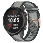Cinturino per orologio in nylon intrecciato da 20 mm, For Garmin Vivoactive 3, For Garmin Vivoactive3 Music, For Garmin Forerunner 245