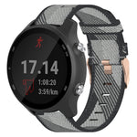Cinturino per orologio in nylon intrecciato da 20 mm, For Garmin Forerunner 245 Music, For Garmin Forerunner 645, For Garmin Forerunner 645 Music