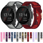 Cinturino per orologio in nylon intrecciato da 20 mm, For Garmin Forerunner 245 Music, For Garmin Forerunner 645, For Garmin Forerunner 645 Music