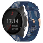 Cinturino per orologio in nylon intrecciato da 20 mm, For Garmin Forerunner 245 Music, For Garmin Forerunner 645, For Garmin Forerunner 645 Music