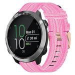Cinturino per orologio in nylon intrecciato da 20 mm, For Garmin Forerunner 245 Music, For Garmin Forerunner 645, For Garmin Forerunner 645 Music