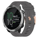 Cinturino per orologio in nylon intrecciato da 20 mm, For Garmin Forerunner 245 Music, For Garmin Forerunner 645, For Garmin Forerunner 645 Music