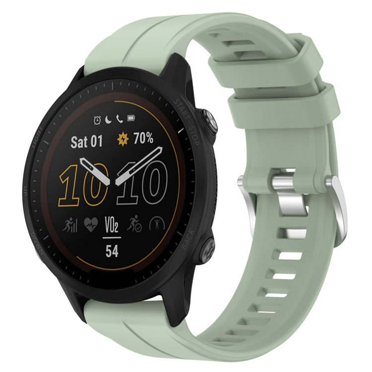 Cinturino in silicone tinta unita da 22 mm, For Garmin Forerunner 955, For Garmin Descent G1