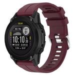 Cinturino in silicone tinta unita da 22 mm, For Garmin Forerunner 955, For Garmin Descent G1