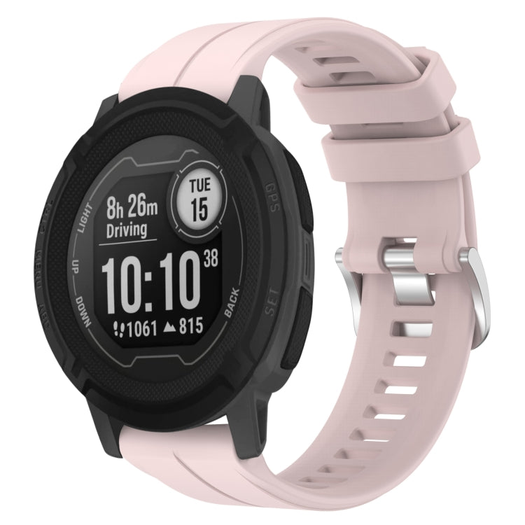 Cinturino in silicone tinta unita da 22 mm, For Garmin Instinct 2, For Garmin Instinct
