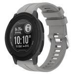 Cinturino in silicone tinta unita da 22 mm, For Garmin Instinct 2, For Garmin Instinct