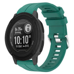 Cinturino in silicone tinta unita da 22 mm, For Garmin Instinct 2, For Garmin Instinct