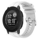 Cinturino in silicone tinta unita da 22 mm, For Garmin Instinct 2, For Garmin Instinct