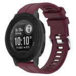 Cinturino in silicone tinta unita da 22 mm, For Garmin Instinct 2, For Garmin Instinct