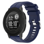 Cinturino in silicone tinta unita da 22 mm, For Garmin Instinct 2, For Garmin Instinct