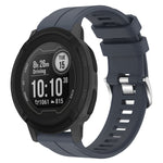 Cinturino in silicone tinta unita da 22 mm, For Garmin Instinct 2, For Garmin Instinct