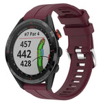 Cinturino in silicone tinta unita da 22 mm, For Garmin Approach S62, For Garmin Approach S60