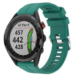 Cinturino in silicone tinta unita da 22 mm, For Garmin Approach S62, For Garmin Approach S60
