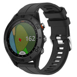 Cinturino in silicone tinta unita da 22 mm, For Garmin Approach S62, For Garmin Approach S60