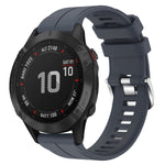 Cinturino in silicone tinta unita da 22 mm, For Garmin Fenix 6 GPS, For Garmin Fenix 6 Pro GPS