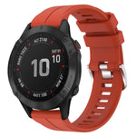 Cinturino in silicone tinta unita da 22 mm, For Garmin Fenix 6 GPS, For Garmin Fenix 6 Pro GPS