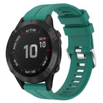 Cinturino in silicone tinta unita da 22 mm, For Garmin Fenix 6 GPS, For Garmin Fenix 6 Pro GPS