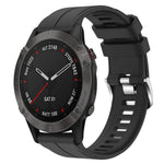 Cinturino in silicone tinta unita da 22 mm, For Garmin Fenix 6 Sapphire GPS, For Garmin Fenix 5