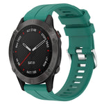 Cinturino in silicone tinta unita da 22 mm, For Garmin Fenix 6 Sapphire GPS, For Garmin Fenix 5