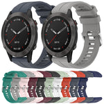 Cinturino in silicone tinta unita da 22 mm, For Garmin Fenix 6 Sapphire GPS, For Garmin Fenix 5