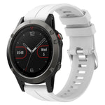 Cinturino in silicone tinta unita da 22 mm, For Garmin Fenix 6 Sapphire GPS, For Garmin Fenix 5