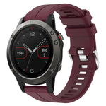 Cinturino in silicone tinta unita da 22 mm, For Garmin Fenix 6 Sapphire GPS, For Garmin Fenix 5