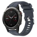 Cinturino in silicone tinta unita da 22 mm, For Garmin Fenix 6 Sapphire GPS, For Garmin Fenix 5