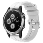 Cinturino in silicone tinta unita da 22 mm, For Garmin Fenix 5 Plus, For Garmin Quatix 5