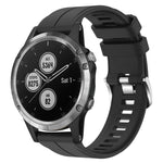Cinturino in silicone tinta unita da 22 mm, For Garmin Fenix 5 Plus, For Garmin Quatix 5