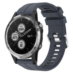 Cinturino in silicone tinta unita da 22 mm, For Garmin Fenix 5 Plus, For Garmin Quatix 5