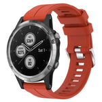 Cinturino in silicone tinta unita da 22 mm, For Garmin Fenix 5 Plus, For Garmin Quatix 5