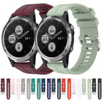 Cinturino in silicone tinta unita da 22 mm, For Garmin Fenix 5 Plus, For Garmin Quatix 5