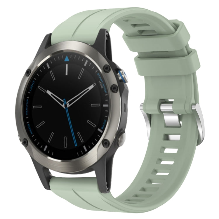 Cinturino in silicone tinta unita da 22 mm, For Garmin Fenix 5 Plus, For Garmin Quatix 5