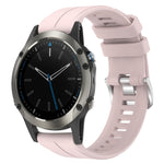 Cinturino in silicone tinta unita da 22 mm, For Garmin Fenix 5 Plus, For Garmin Quatix 5