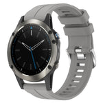 Cinturino in silicone tinta unita da 22 mm, For Garmin Fenix 5 Plus, For Garmin Quatix 5