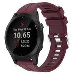 Cinturino in silicone tinta unita da 22 mm, For Garmin Quatix 5 Sapphire, For Garmin Forerunner 945