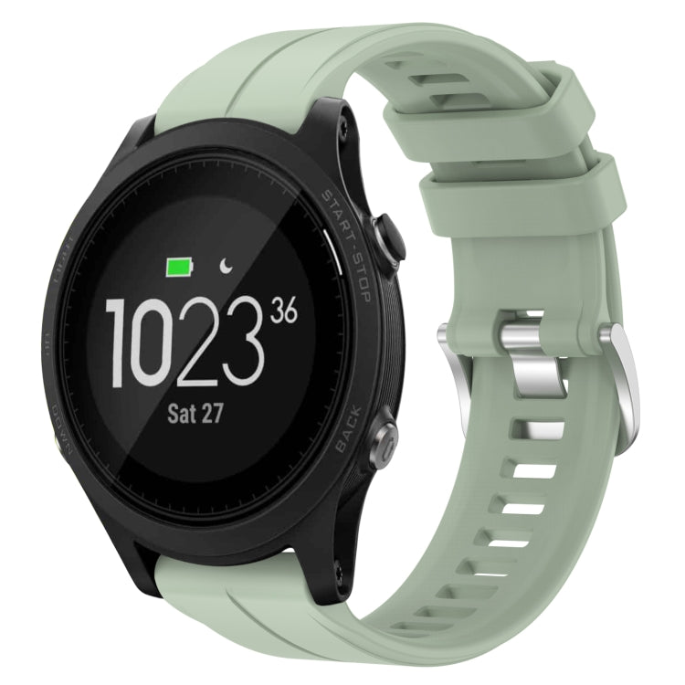 Cinturino in silicone tinta unita da 22 mm, For Garmin Forerunner 935
