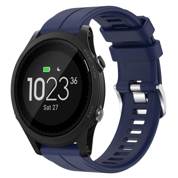 Cinturino in silicone tinta unita da 22 mm, For Garmin Forerunner 935