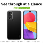 Custodia per telefono in TPU ultrasottile serie MOFI Ming, For Samsung Galaxy M13, For Xiaomi Poco M4 5G