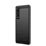 Custodia morbida in TPU in fibra di carbonio con trama spazzolata serie MOFI Gentleness, For Sony Xperia 1 IV, For Sony Xperia 10 IV, For OnePlus Ace / 10R 5G, For Nokia G11 / G21, For OPPO A57 4G / A57 5G / A77 5G