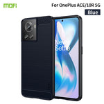 Custodia morbida in TPU in fibra di carbonio con trama spazzolata serie MOFI Gentleness, For Sony Xperia 1 IV, For Sony Xperia 10 IV, For OnePlus Ace / 10R 5G, For Nokia G11 / G21, For OPPO A57 4G / A57 5G / A77 5G