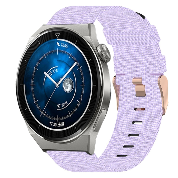 Cinturino per orologio in nylon intrecciato da 22 mm, For Huawei Watch GT3 Pro 46mm, For Huawei Watch GT3 46mm, For Huawei Watch GT Runner