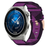 Cinturino per orologio in nylon intrecciato da 22 mm, For Huawei Watch GT3 Pro 46mm, For Huawei Watch GT3 46mm, For Huawei Watch GT Runner