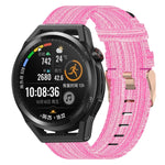 Cinturino per orologio in nylon intrecciato da 22 mm, For Huawei Watch GT3 Pro 46mm, For Huawei Watch GT3 46mm, For Huawei Watch GT Runner