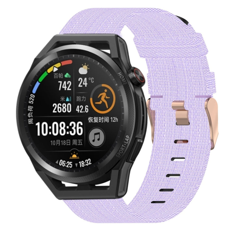 Cinturino per orologio in nylon intrecciato da 22 mm, For Huawei Watch GT3 Pro 46mm, For Huawei Watch GT3 46mm, For Huawei Watch GT Runner