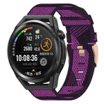 Cinturino per orologio in nylon intrecciato da 22 mm, For Huawei Watch GT3 Pro 46mm, For Huawei Watch GT3 46mm, For Huawei Watch GT Runner
