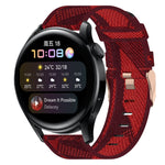 Cinturino per orologio in nylon intrecciato da 22 mm, For Huawei Watch 3, For Huawei Watch 3 Pro, For Huawei GT2 Pro