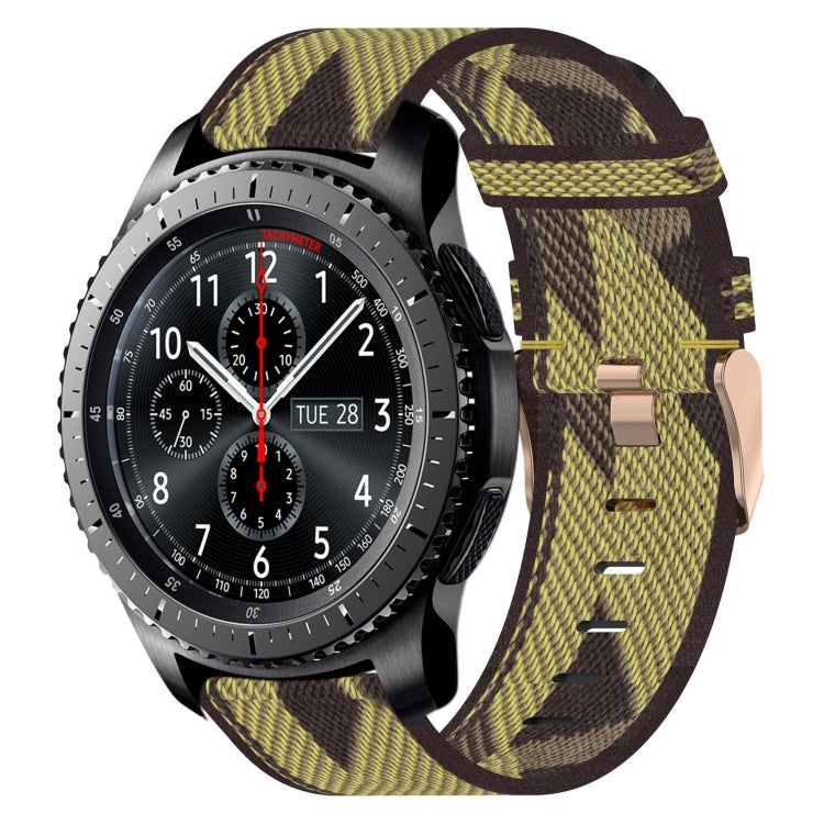 Cinturino per orologio in nylon intrecciato da 22 mm, For Huawei Watch 3, For Huawei Watch 3 Pro, For Huawei GT2 Pro