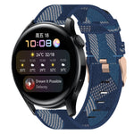 Cinturino per orologio in nylon intrecciato da 22 mm, For Huawei Watch 3, For Huawei Watch 3 Pro, For Huawei GT2 Pro
